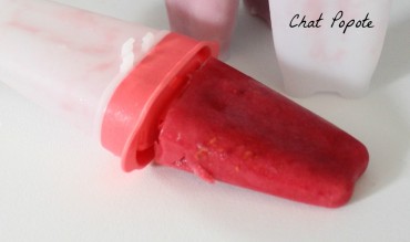 Glace à la fraise et au yaourt (Sucettes à glacer Tupperware)