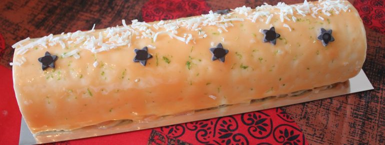 Bûche Coco Mangue (bûche 2016)