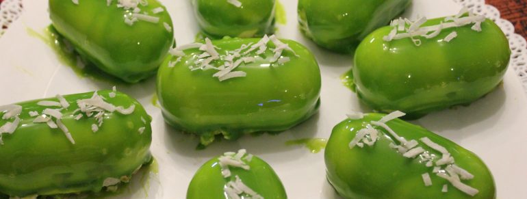 Entremets Pomme Verte/Citron Vert/Coco