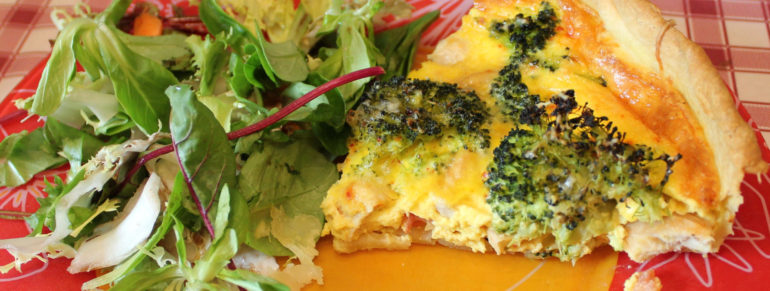 Quiche Poulet/Brocolis/Tomate