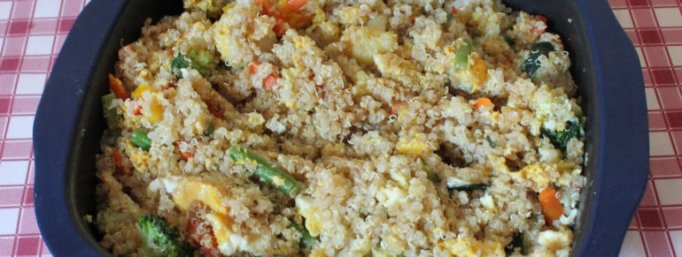 Salade de quinoa grillé (au MPG ou pas)