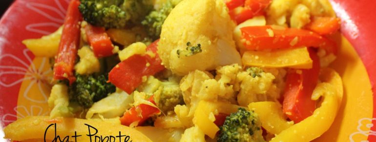Poêlée de légumes au curry