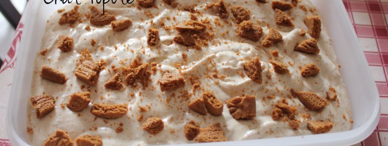 Glace express aux Spéculoos (sans sorbetière)