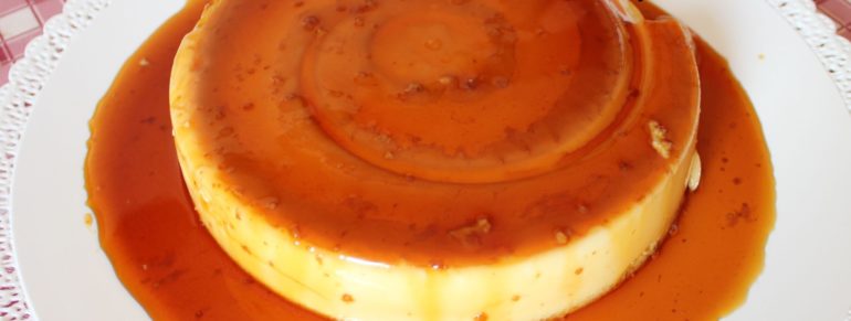 Flan coco au caramel