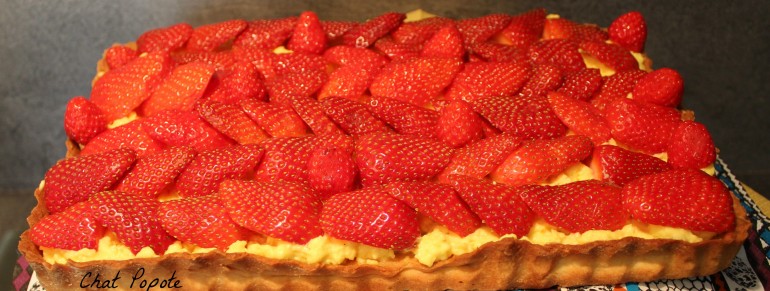 Tarte aux fraises