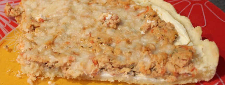 Tarte au thon et à la tomate