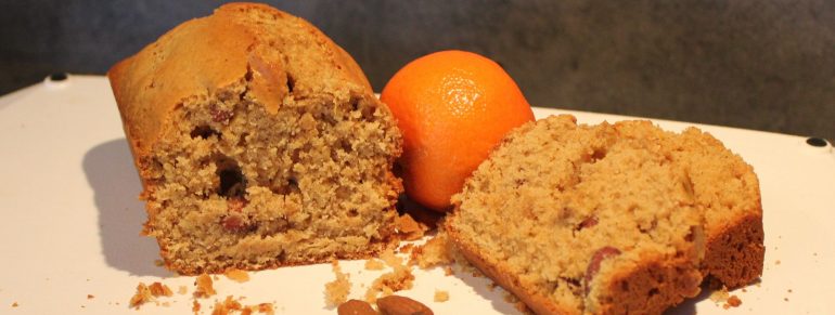 Cake à l’amande et à la clémentine (vegan)