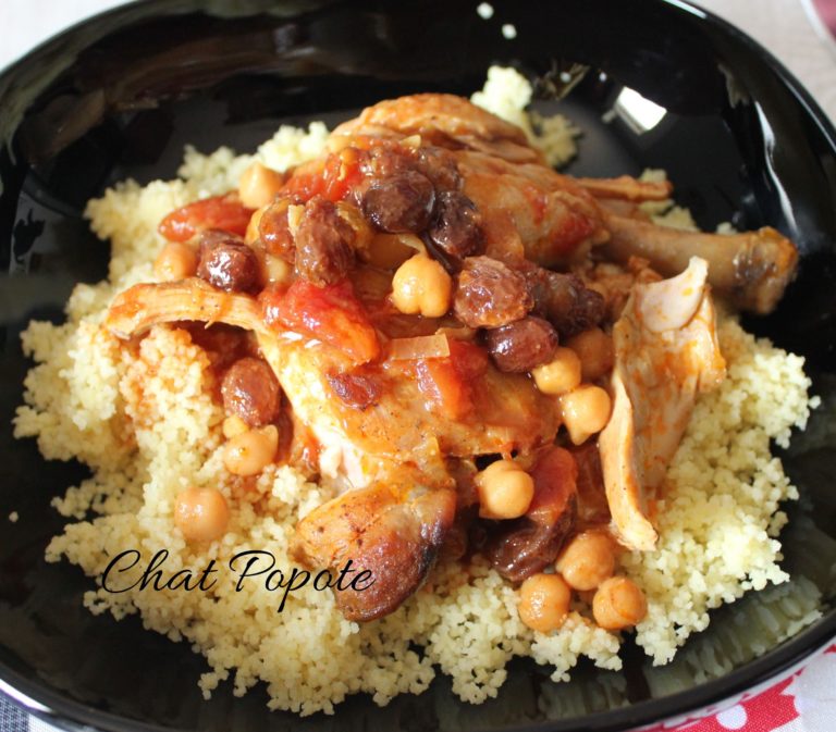 Tajine de poulet à la marocaine (cookeo)