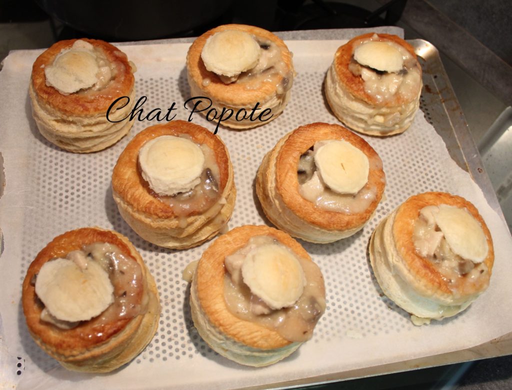 Bouchée à la reine (cookeo)