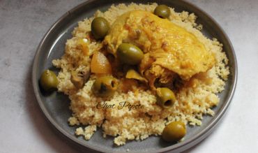 Tajine de poulet au citron et aux olives (cookeo)