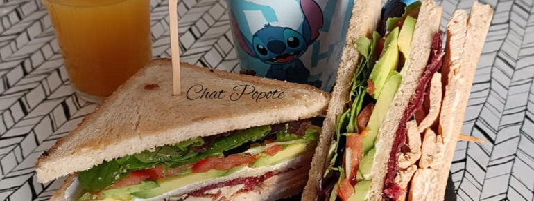 Club Sandwich poulet avocat